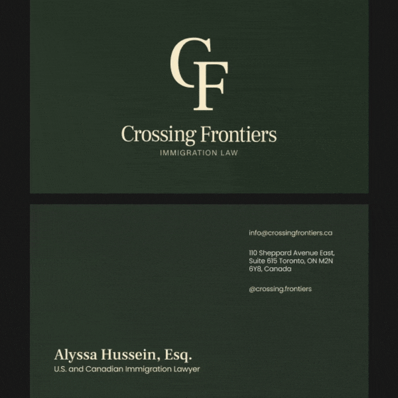 Crossing Frontiers immigration law firm — project detail