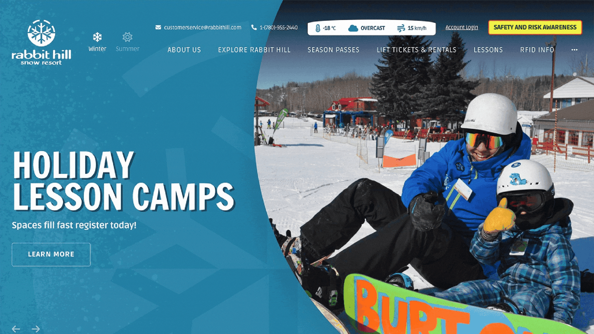 Rabbit Hill Snow Resort — project detail