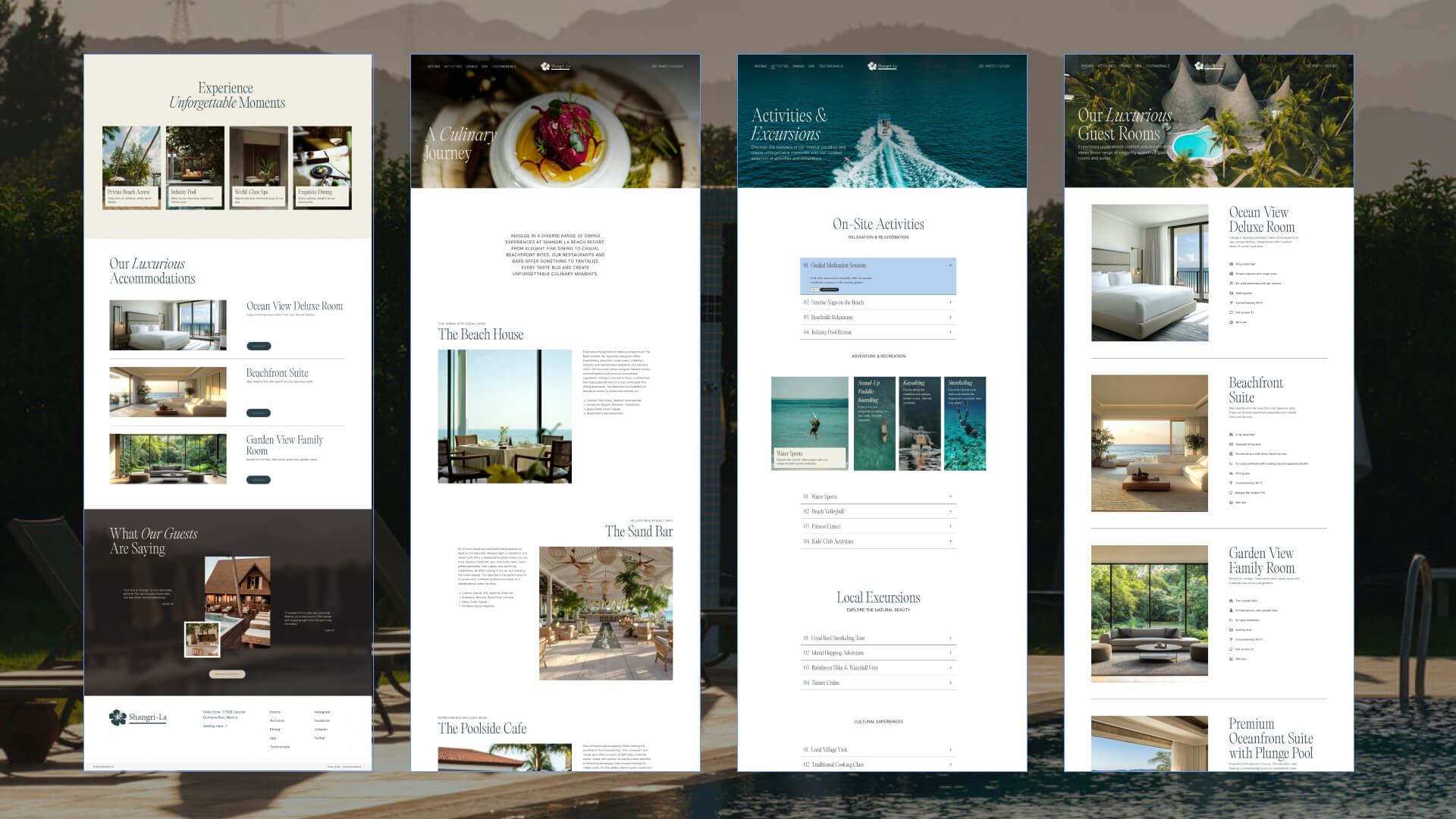 Shangri-La Beach Resort — project detail